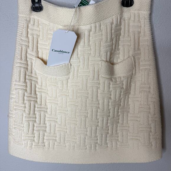 NWT Casablanca Column Stitch Mini Skirt
Wool - Picture 2 of 5